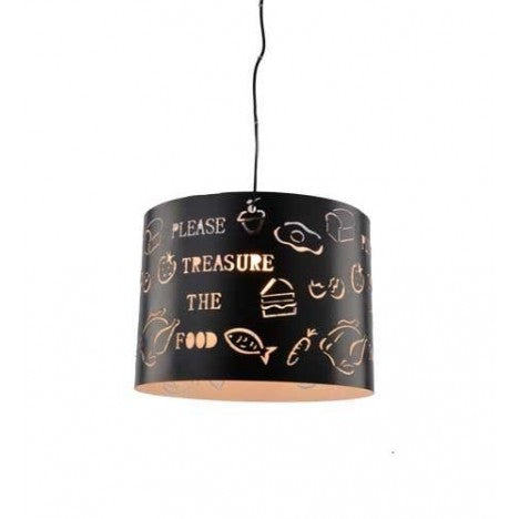 VESTA 248 VISILICA TREASURE-PRETO 1*E27 crna