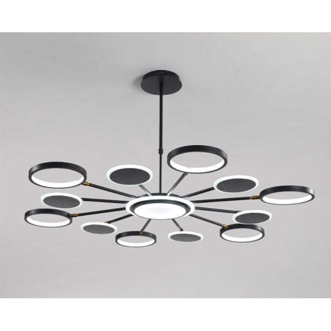 VESTA 370 LUSTER LED 54W 3000K CRNA