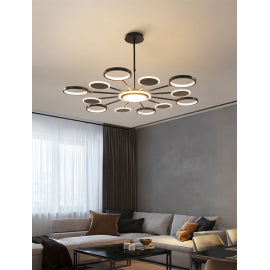 VESTA 370 LUSTER LED 54W 3000K CRNA