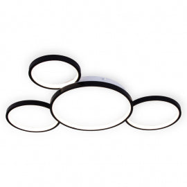 VESTA 372 PLAFONSKA SVETILJKA LED 60W 3000K CRNA