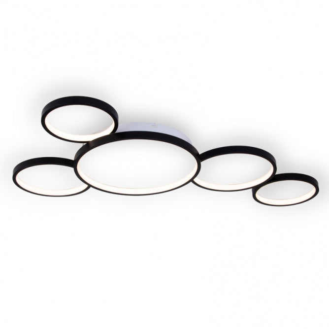 VESTA 373 PLAFONSKA SVETILJKA LED 65W 3000K CRNA