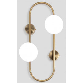 VESTA 385 ZIDNA LAMPA 2*G9 MESING