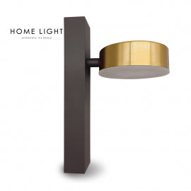 VESTA 391 ZIDNA LAMPA 7W 3000K MESING/CRNA