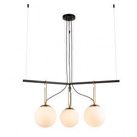 VESTA 409 VISILICA 3*G9 CRNA/MESING