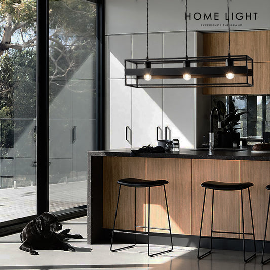 VESTA 419 VISILICA 3*E27 CRNA