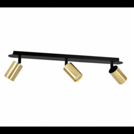 VESTA 414 SPOT 3*GU10 MESING/CRNA