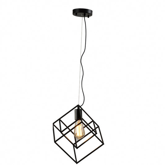 VESTA 442 VISILICA 1*E27 CRNA