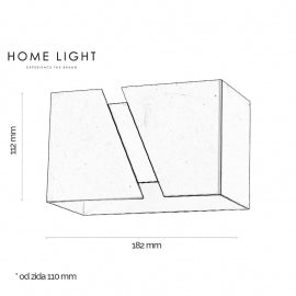 VESTA 445 ZIDNA LAMPA 1*G9 CRNA