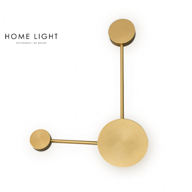 VESTA 472 ZIDNA LAMPA 8W 3000K BRUSENO ZLATO