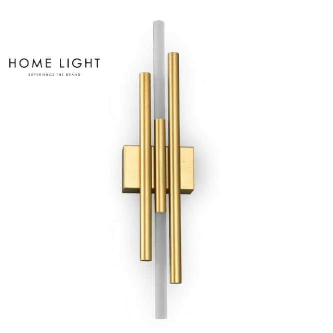 VESTA 474 ZIDNA LAMPA 12W 3000K BRUSENO ZLATO