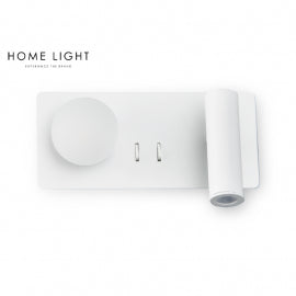 VESTA 478 ZIDNA LAMPA 3W+3W 3000K BELA