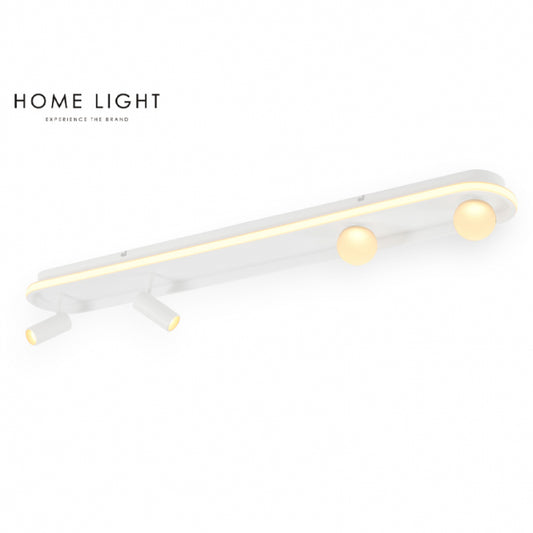 VESTA 480 PLAFONSKA SVETILJKA 34W+2*5W+2*3W 3000K BELA