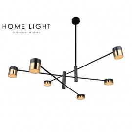 VESTA 510 LUSTER LED 28W 3000K MESING/CRNA