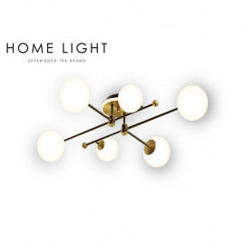 VESTA 538 PLAFONSKA SVETILJKA 30W  3000K CRNA/MESING