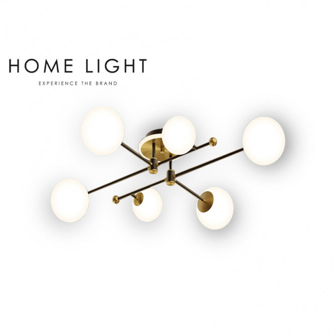 VESTA 538 PLAFONSKA SVETILJKA 30W  3000K CRNA/MESING