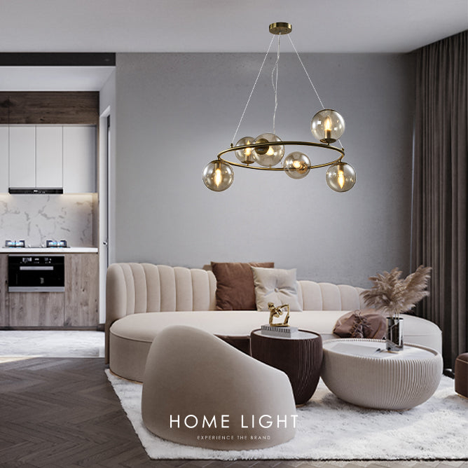 VESTA 604 LUSTER 6*E14 MESING