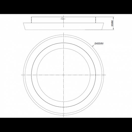 VESTA 646 PLAFONSKA SVETILJKA 30W 3000/4000/6000K
