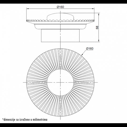 VESTA 651 ZIDNA SVETILJKA 8W 3000K