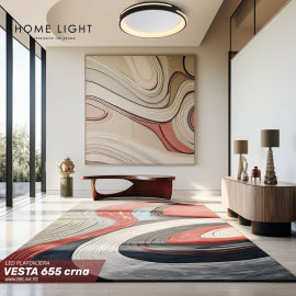 VESTA 655 PLAFONSKA SVETILJKA 48W 3000/4000/6000K CRNA