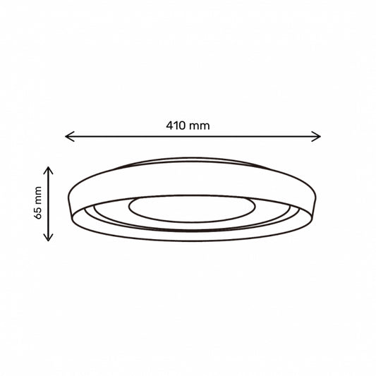 VESTA 672 PLAFONSKA SVETILJKA 36W CCT