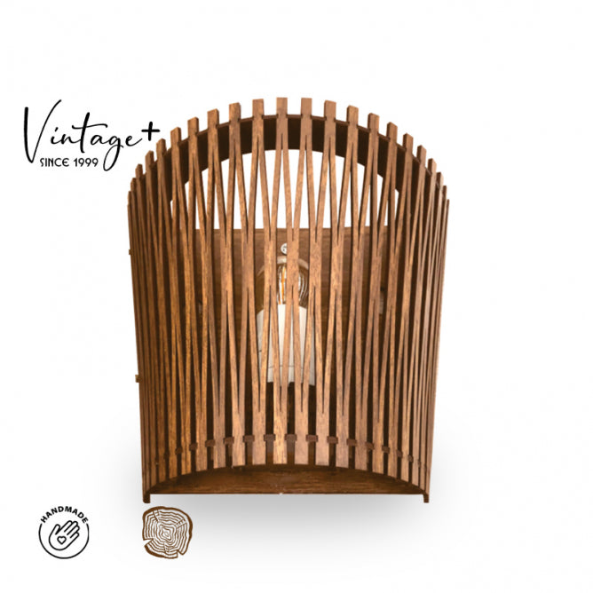 VINTAGE DOMENICO Z250 ZIDNA LAMPA 1*E14 (250x120x220 mm) - SKU02813