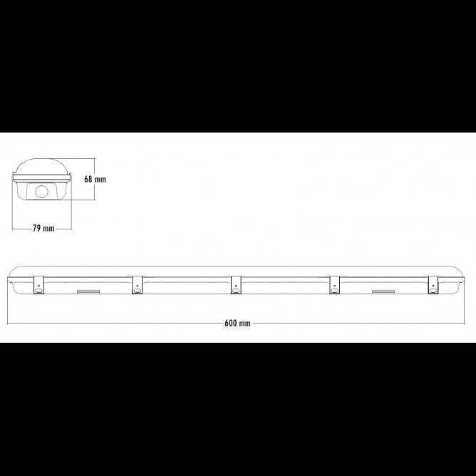 VODODIHT LED LG218A 18W 6500K IP65