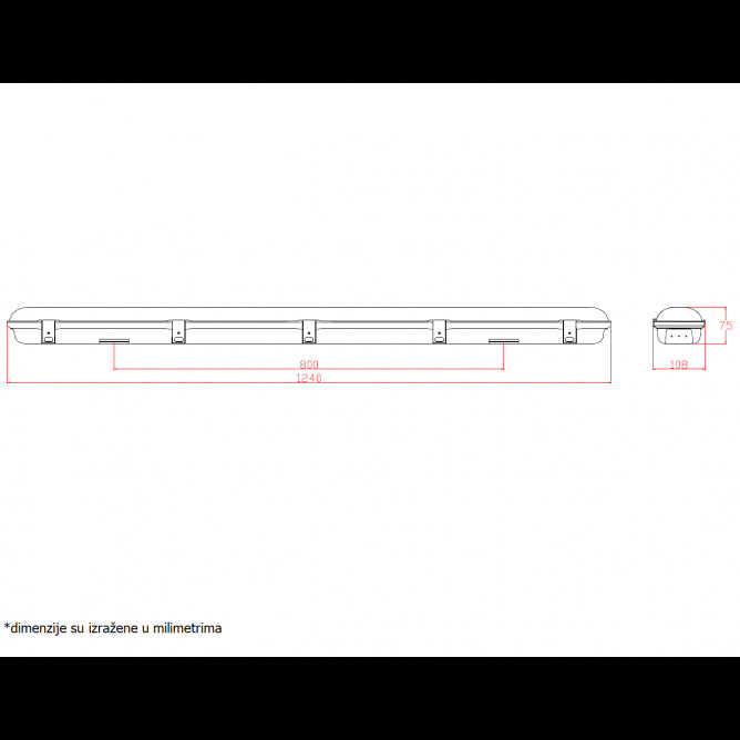 VODODIHT LED LG236A 42W 4000K