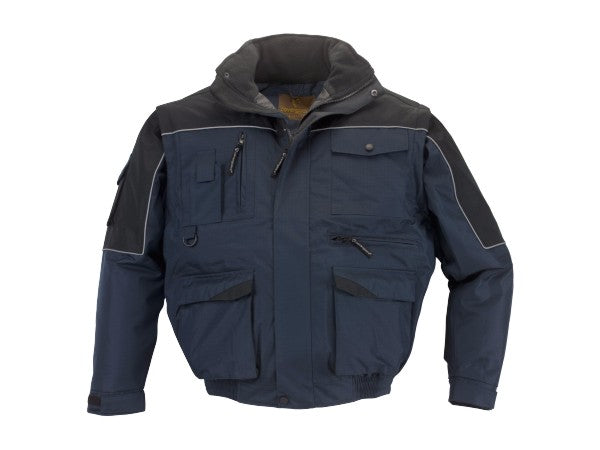 Jakna RIPSTOP plavo/crna