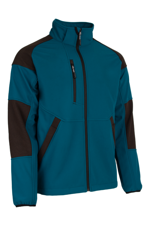 Softshell jakna YUKI II, plavo - crna