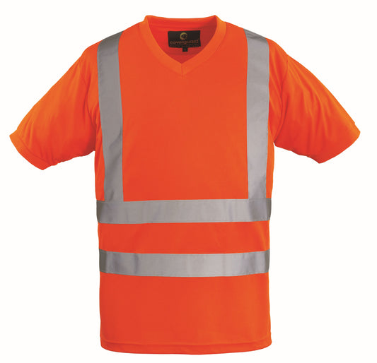 Signalizirajuća majica kratki rukav YARD narandžasta