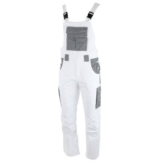 Radne farmer pantalone NORTH TECH bele
