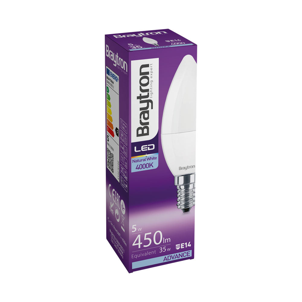 BRY-ADVANCE-5W-E14-C37-4000K-LED SIJALICA