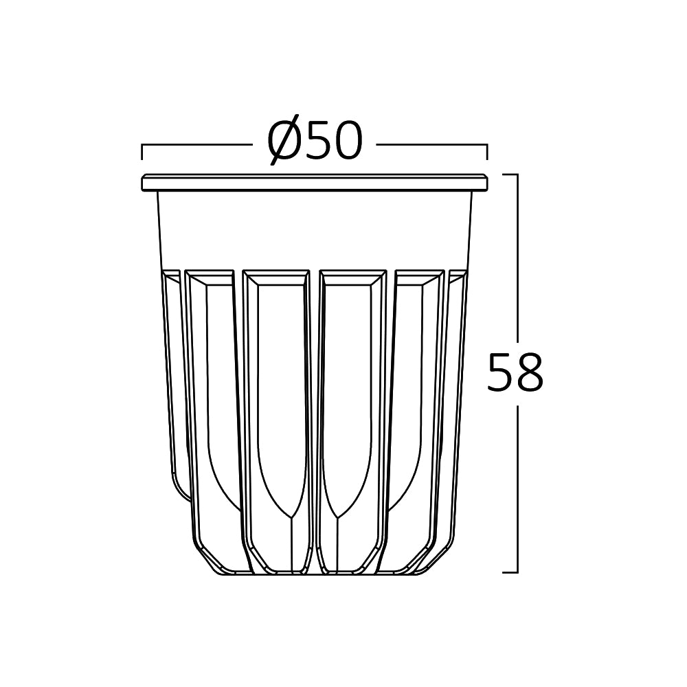 BRY-PREMIUM-10W-6500K-38D-MR16 LED MODUL