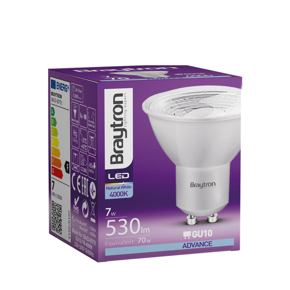 BRY-ADVANCE-7W-GU10-38D-4000K-LED SIJALICA