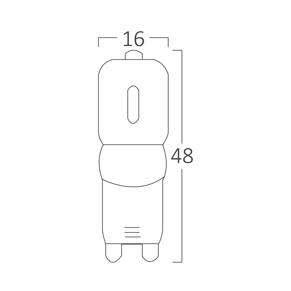 BRY-ADVANCE-3W-G9-320D-220V-DIM-2700K-LED SIJALICA