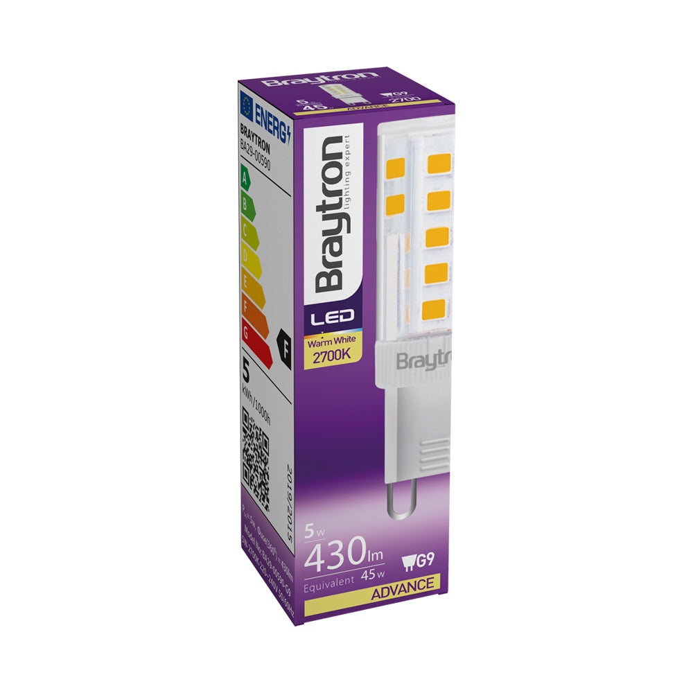 BRY-ADVANCE-5W-G9-360D-220V-2700K-LED SIJALICA