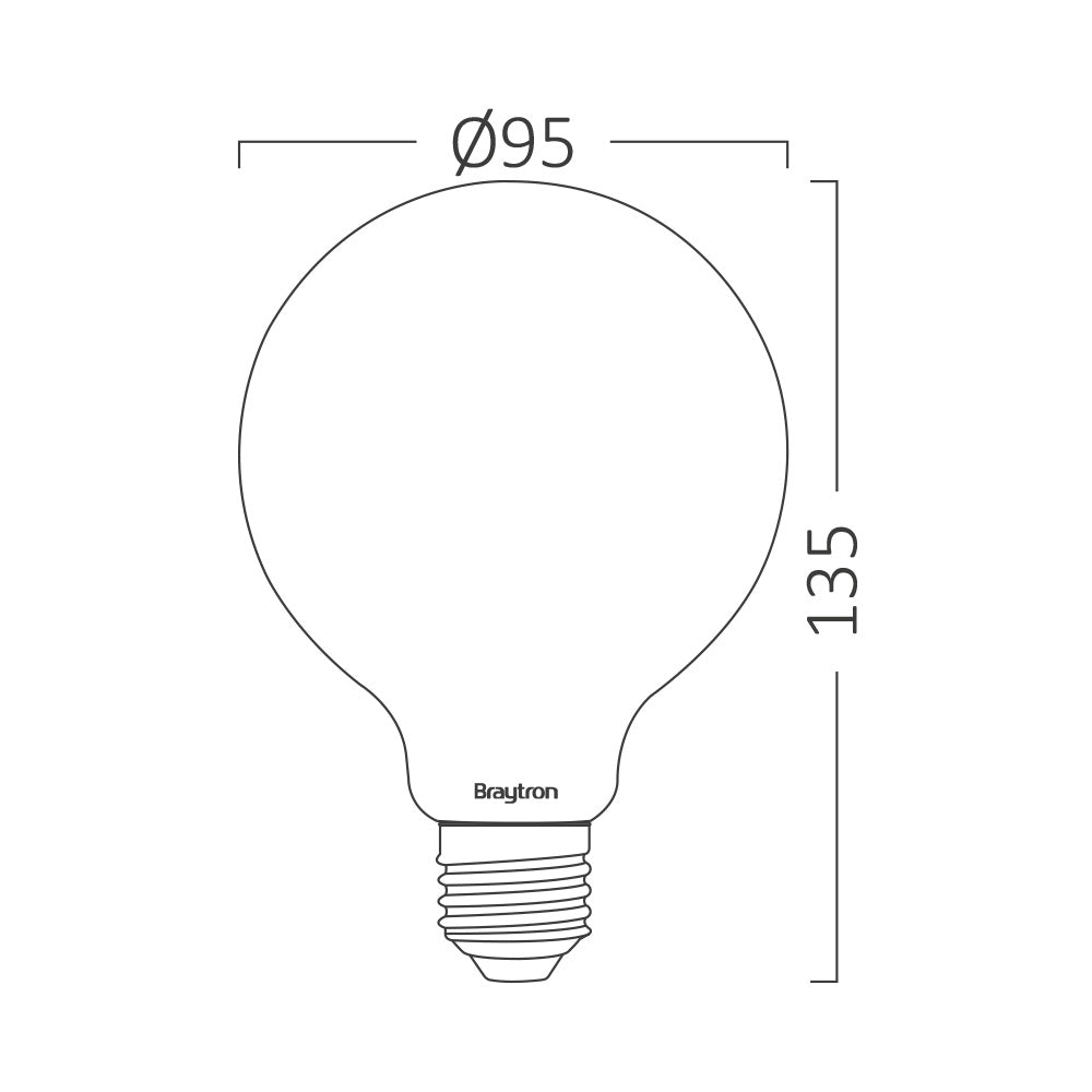 BRY-ADVANCE-7W-E27-G95-SFT-3000K-LED SIJALICA