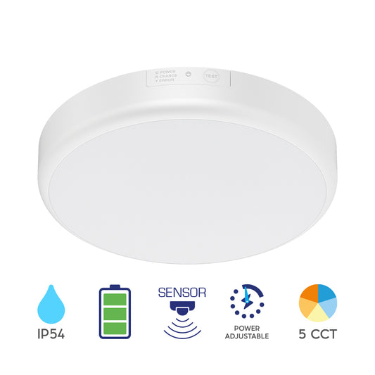 BRY-GRANDE-RND-20W-5U1-SENZOR-KIT-IP54-LED PLAFONJERA