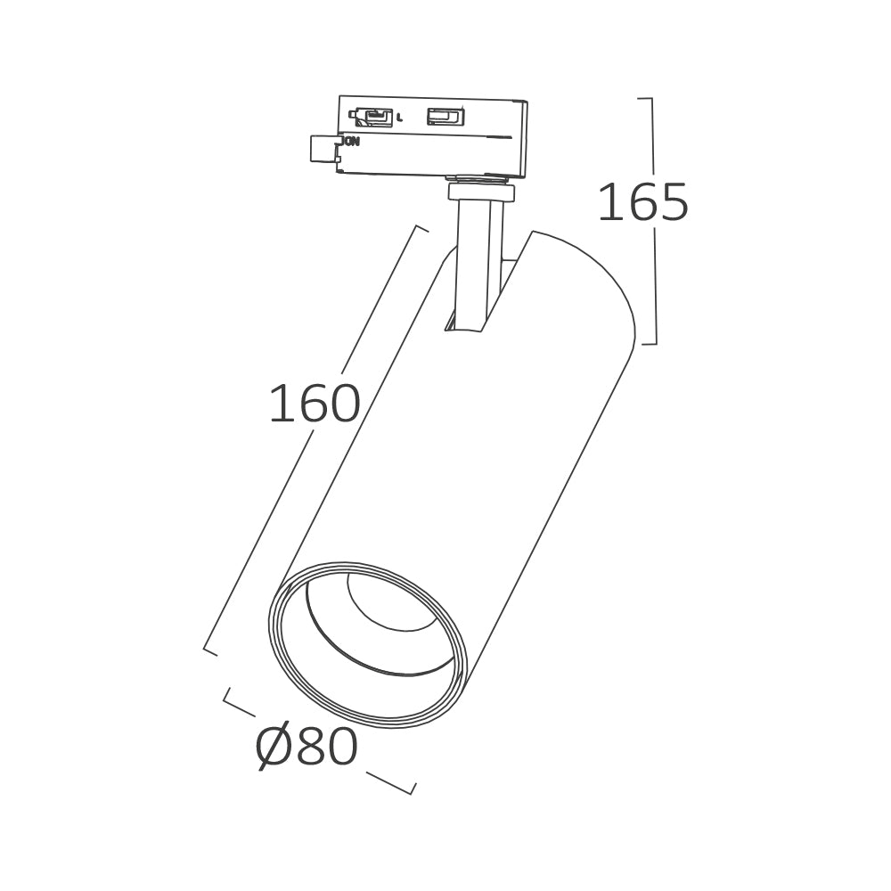 BRY-PB-30W-COB-BELI-3000K-MONOFAZNI-ŠINSKI REFLEKTOR