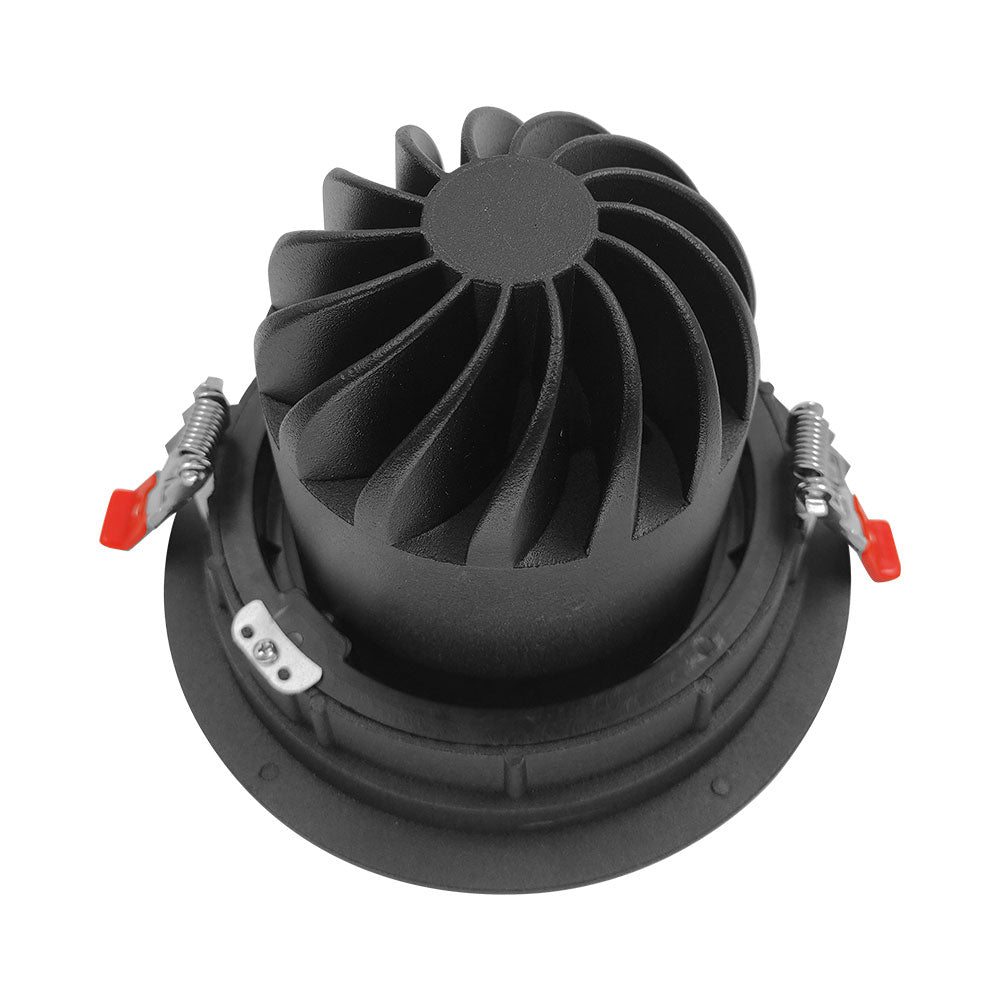 BRY-PR-40W-COB-CRNI-OKRUGLI-3000K-DAUNLAJTER