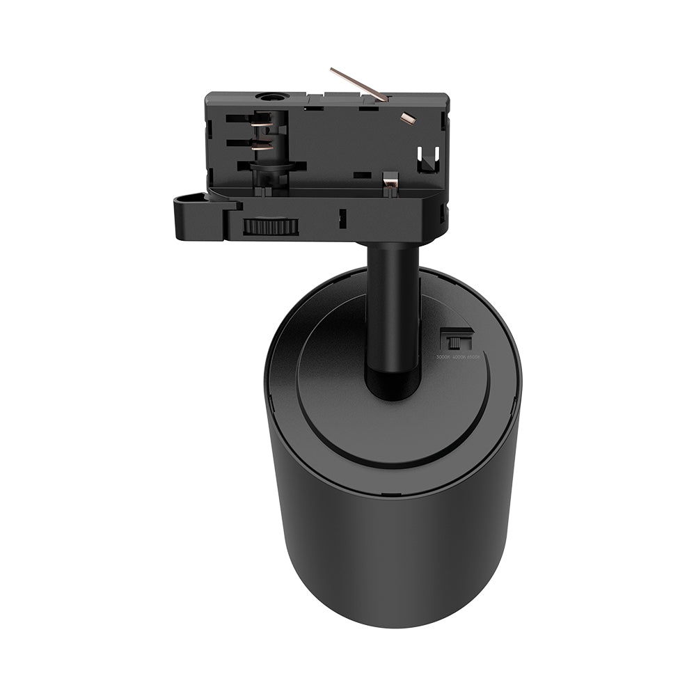 BRY-SHOPLINE-P30-30W-CRNI-3U1-TROFAZNI ŠINSKI REFLEKTOR