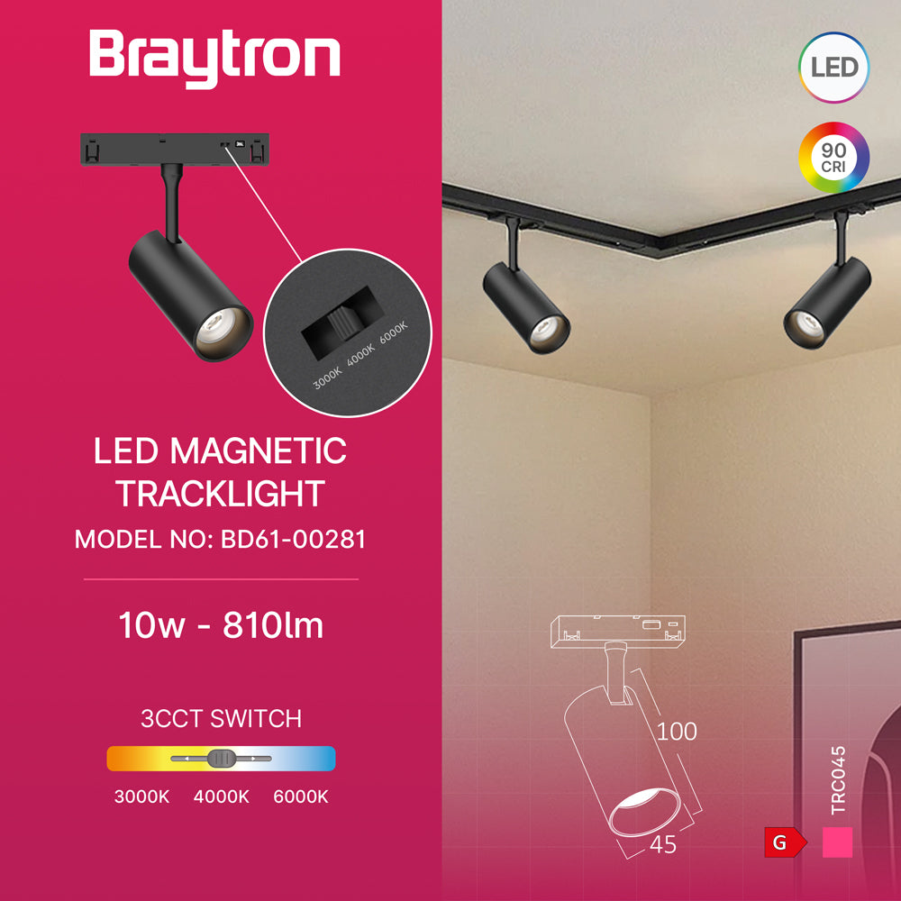 BRY-TRC045-10W-48VDC-3U1-CRNA-MAG.ŠINSKA SVETILJKA