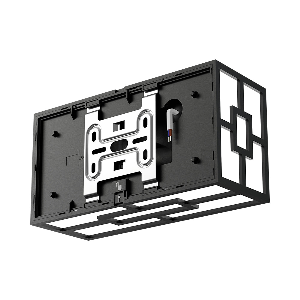 BRY-VENETO-A-KVADRAT-CRNA-20W-3U1-IP44-ZIDNA SVETILJKA