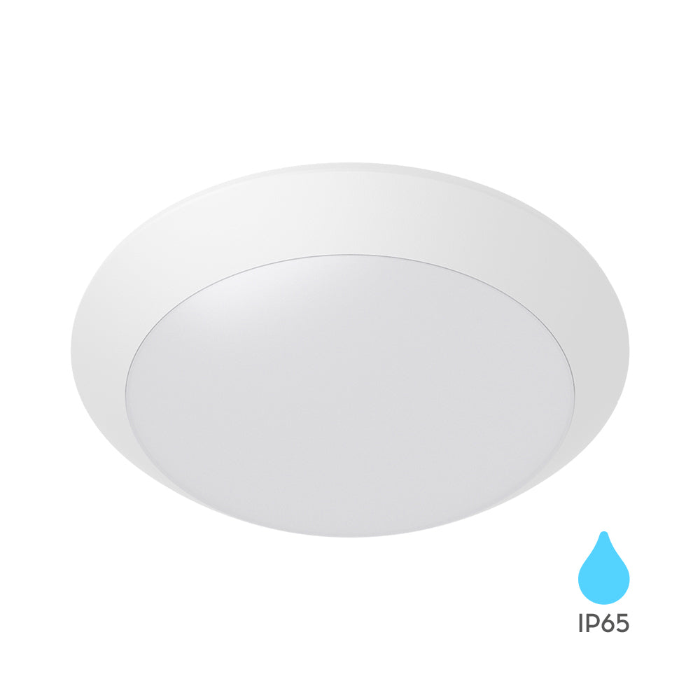 BRY-NAPOLI-D270-1xE27-PC-BELA-IP65-LED PLAFONJERA