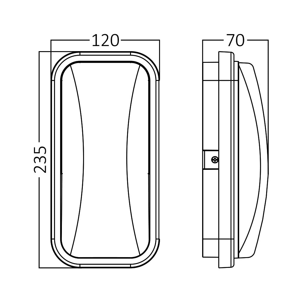 BRY-C-ELIPSA-CRNA-15W-4000K-IP65-ZIDNA BAŠTENSKA SVETILJKAA