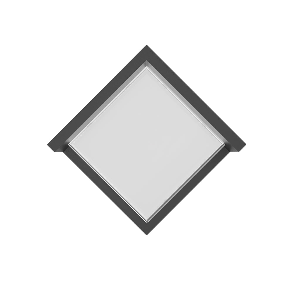 BRY-WALLS-G1-KVADRATNA-SIVA-15W-3U1-IP65-ZIDNA BAŠTENSKA SVETILJKA