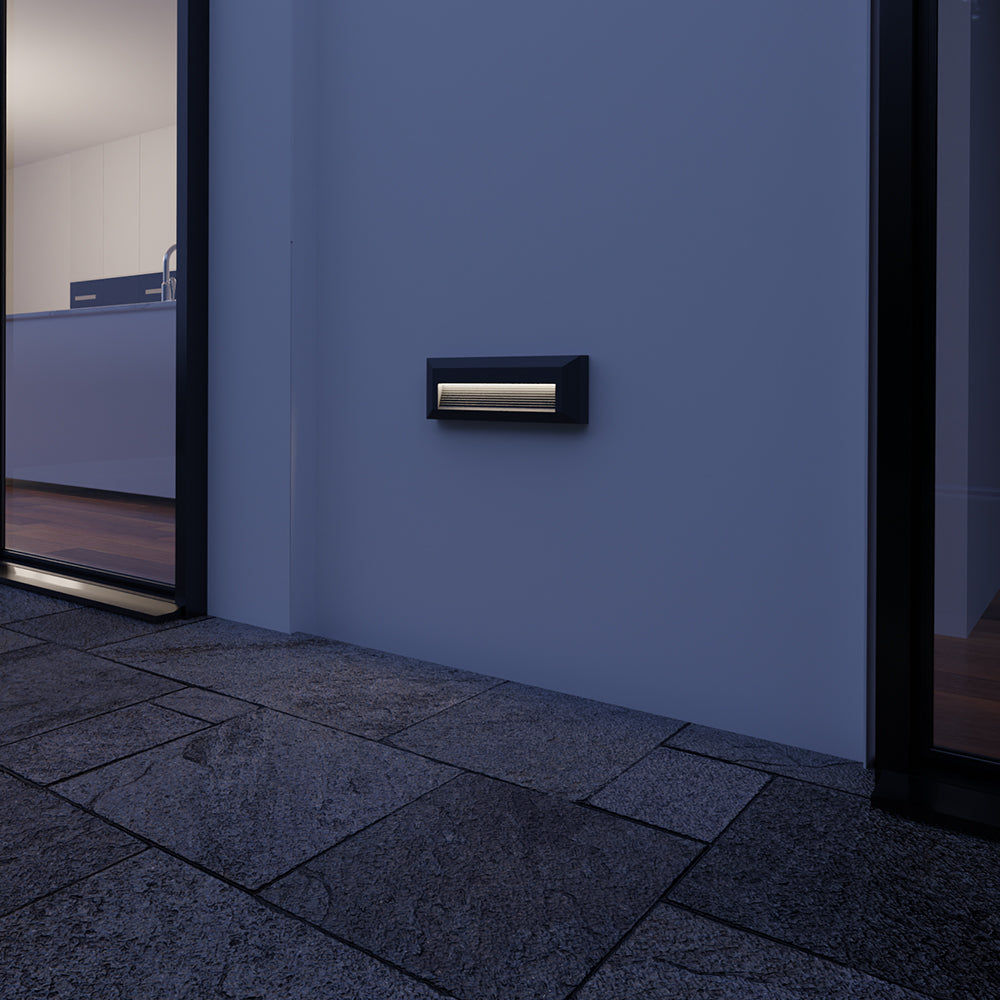 BRY-VEKTA-B-RCT-BELA-3W-3000K-IP65-ZIDNA BAŠTENSKA SVETILJKA