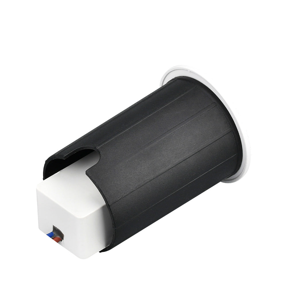 BRY-A-OKRUGLA-BELA-2W-3000K-IP65-ZIDNA BAŠTENSKA SVETILJKA