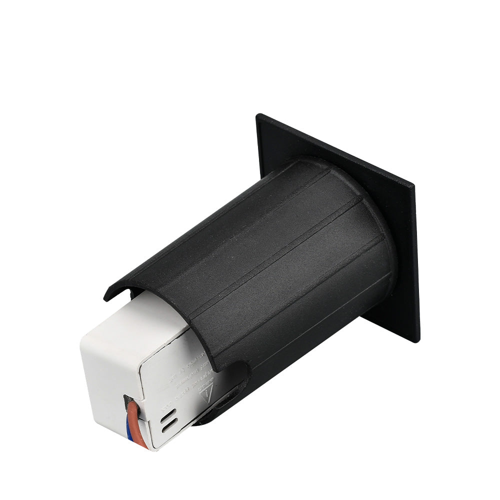 BRY-A-KVADRATNA-CRNA-2W-3000K-IP65-ZIDNA BAŠTENSKA SVETILJKA