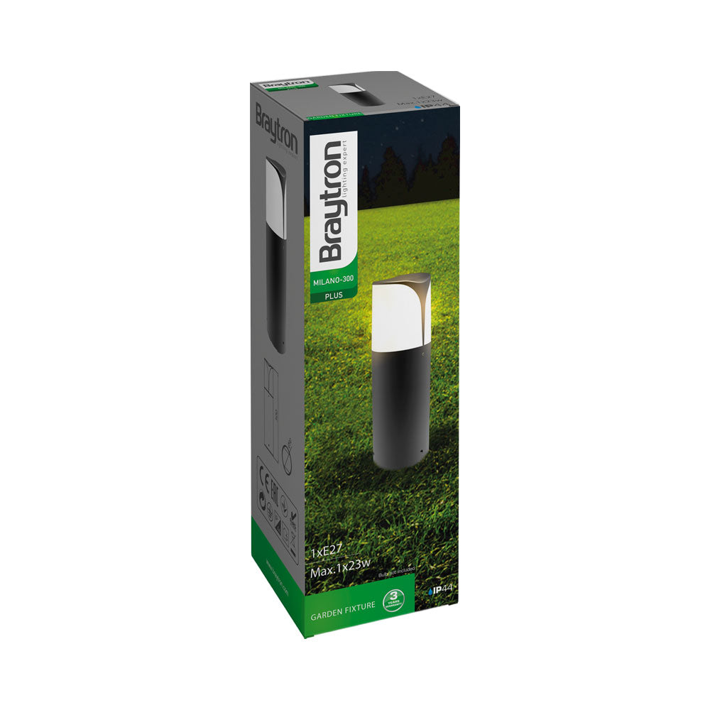 BRY-MILANO-300-1xE27-IP44-BAŠTENSKI LED STUB